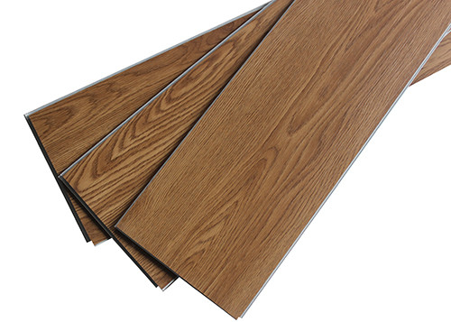 SPC Rigid Click Dry Vinyl Vinyl Plank แผ่นพื้นไม้เนื้อแข็งด้วยโฟม IXPE