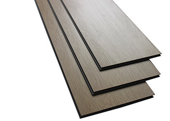 PVC Interlocking Luxury Vinyl Laminate Flooring สวมเลเยอร์ 0.1-0.7mm ความมั่นคงแข็งแรง